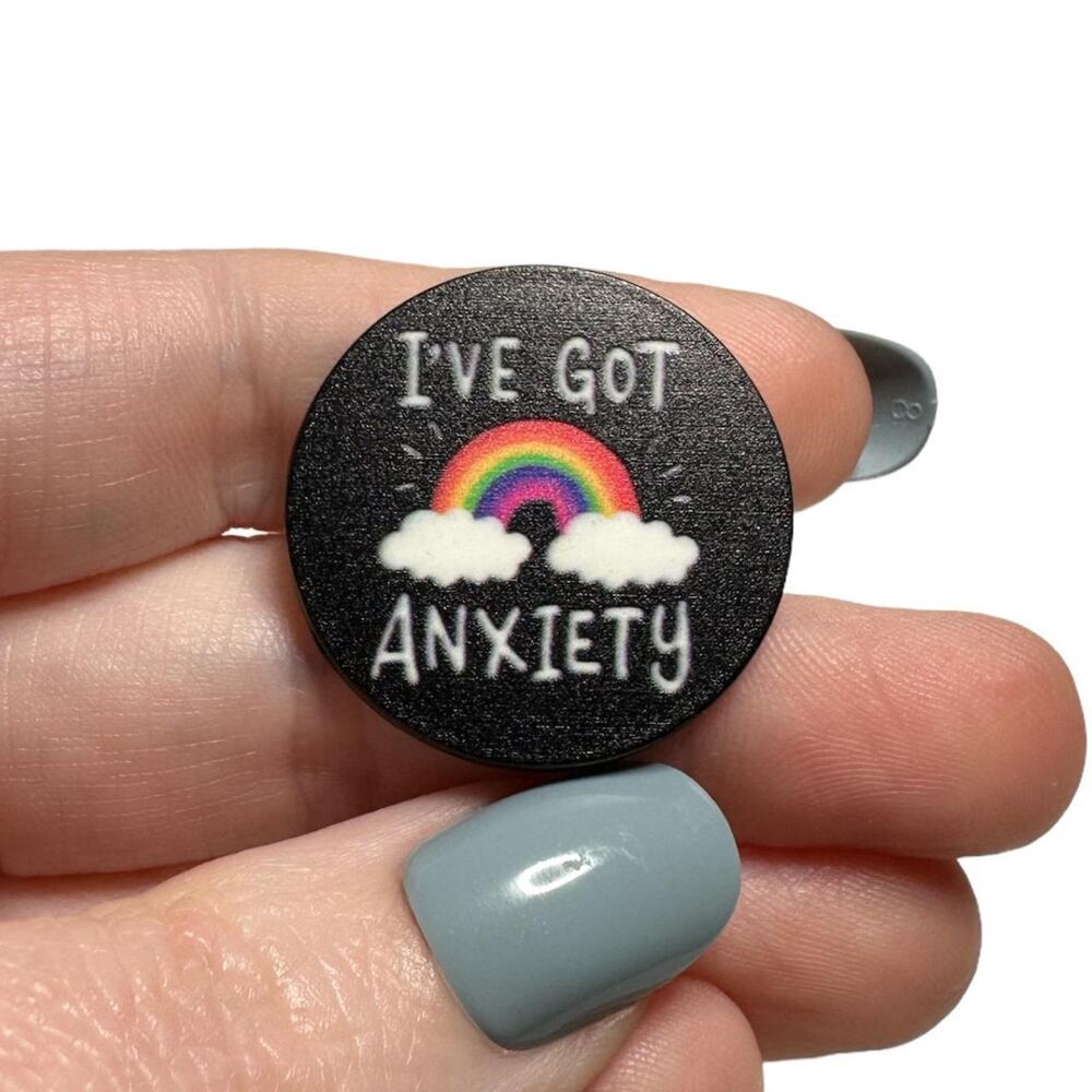 I've Got Anxiety Rainbow Pin Mental health pin